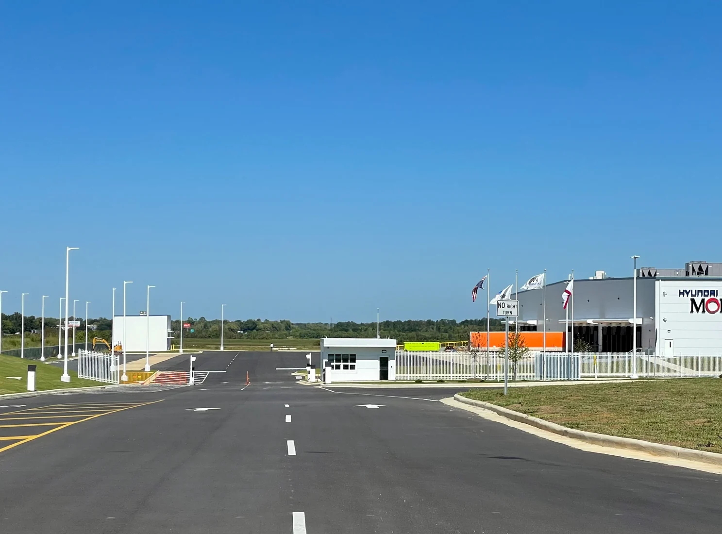 U.S. industrial facility gate deployment